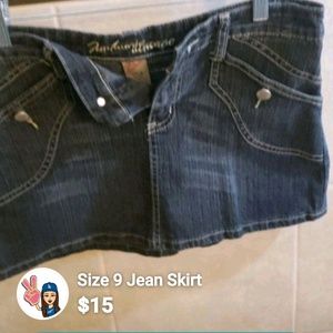 Size 9 Jean Skirt
